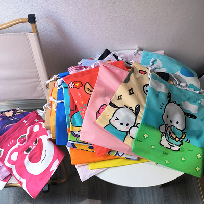 卡通抽绳袋超萌动漫抽绳束口袋