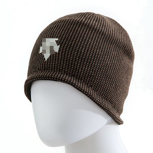双层加绒加厚毛线帽子青少年学生女士冬季保暖帽子针织帽面线帽