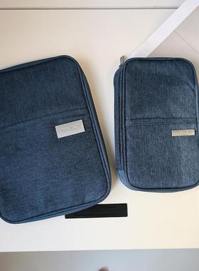 证件户口簿收纳包多功能牛津布卡包证件袋出国旅行护照包机票夹