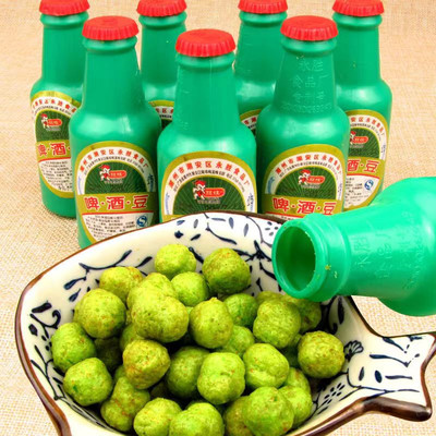 旺娃40瓶儿时经典回忆啤酒豆