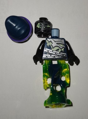乐高 LEGO 幻影忍者 人仔 njo155 锁链大师 雷斯 70736 70732