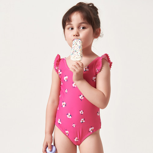 新款泳衣弈姿连体儿童