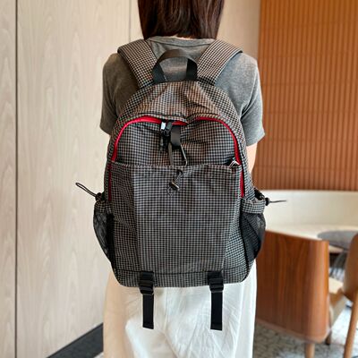 外出旅游轻便双肩包女2026新款旅行牛津布电脑通勤女士背包高级大