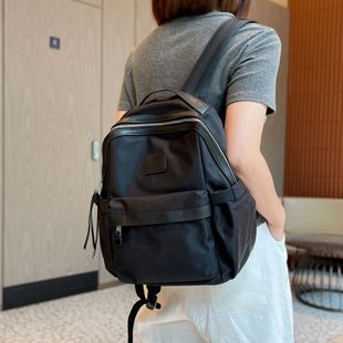 小巧轻便旅游双肩包女2025新款 高颜值牛津布防水通勤女士背包 时尚