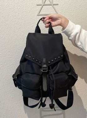高颜值小众旅游双肩包女2025新款高级感时尚轻便牛津布女士背包大
