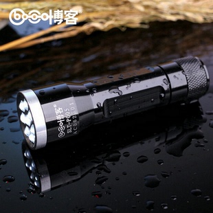 博客电筒SLT-P005圣兰特8粒LED迷你手电筒防水超亮照射20米