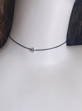 25元包邮冷淡风ins星星锁骨链简约百搭个性短款颈链项圈choker女
