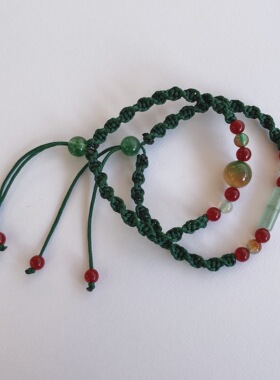 朵拉手作简约编织手链