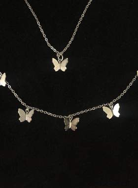 choker25元包邮锁骨链脖子饰品