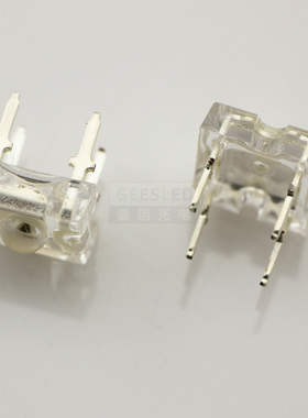 高品质F3mm圆头食人鱼高亮红光黄色汽车灯led灯珠二极管刹车灯柱