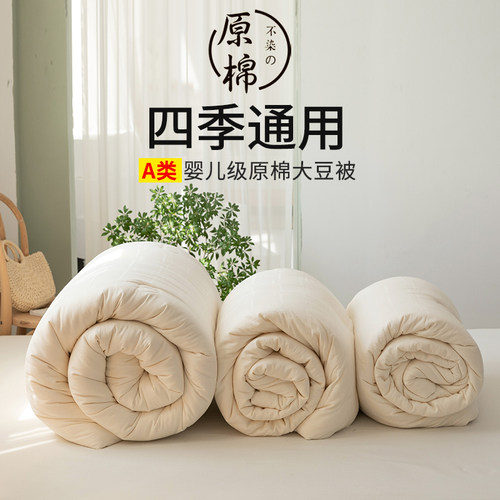 a类纯棉大豆纤维春秋保暖被芯