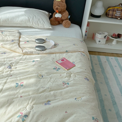 梨梦 缤纷小马 可爱针织夏凉被夏季空调被薄被子单双人被芯可机洗