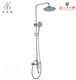 金字塔全铜三挡淋浴大花洒套装 带顶喷淋浴