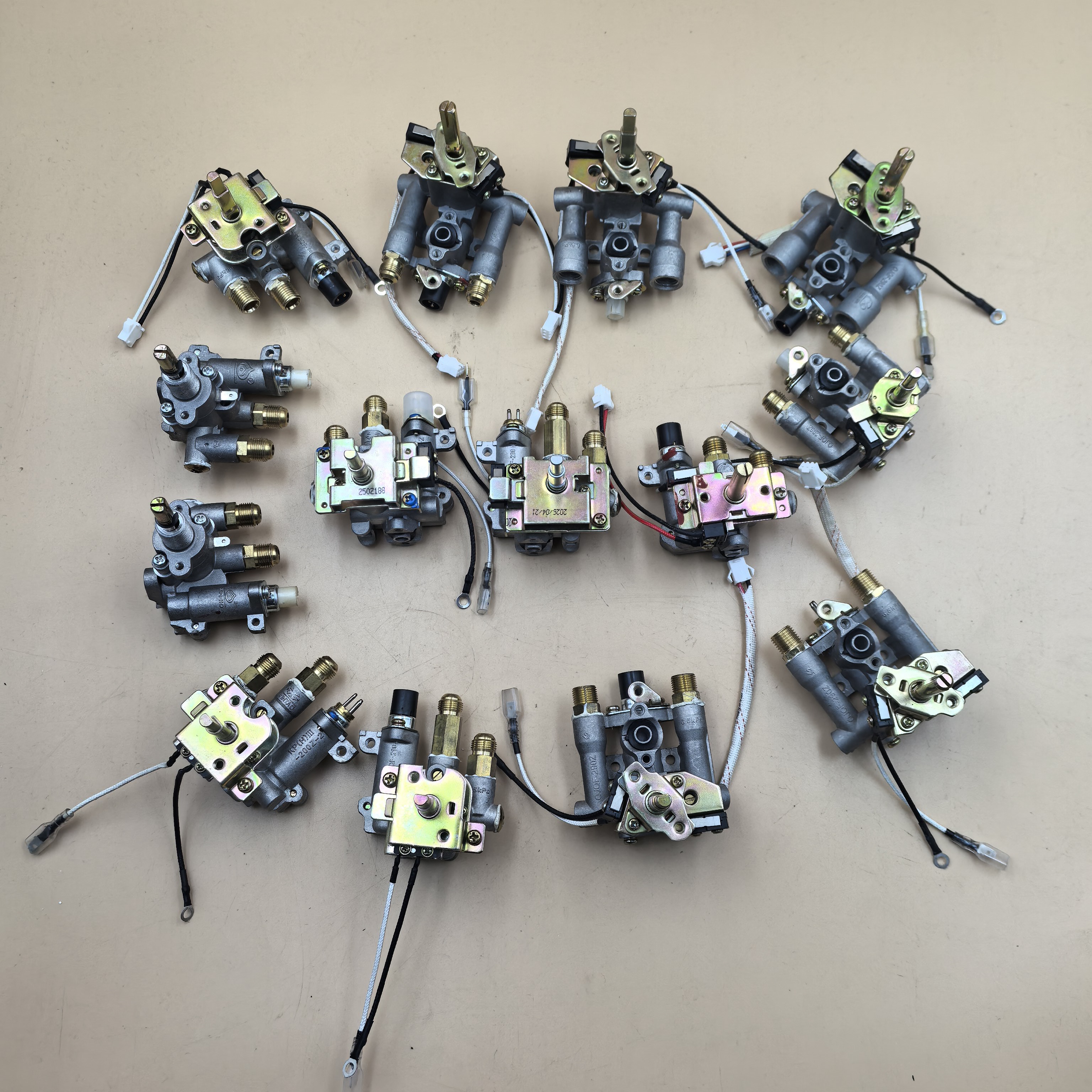 集成灶灶具开关阀体总成适用火星烟机灶具配件
