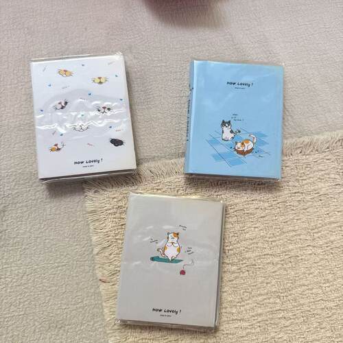 巨门gimen漫说三折便签本120入肥宅君猫咪可爱便条纸萌系便利贴