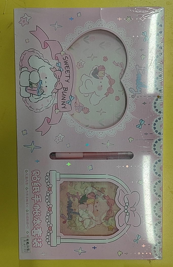 EMILY山茶花茶会贴纸手账本套装