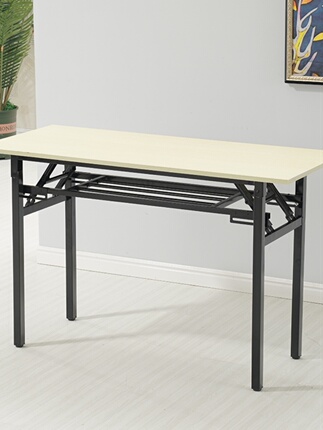 Simple Folding Table Rectangular Training Table Stall Table Outdoor Study Desk Conference Long Table Dining Table Ibm Table