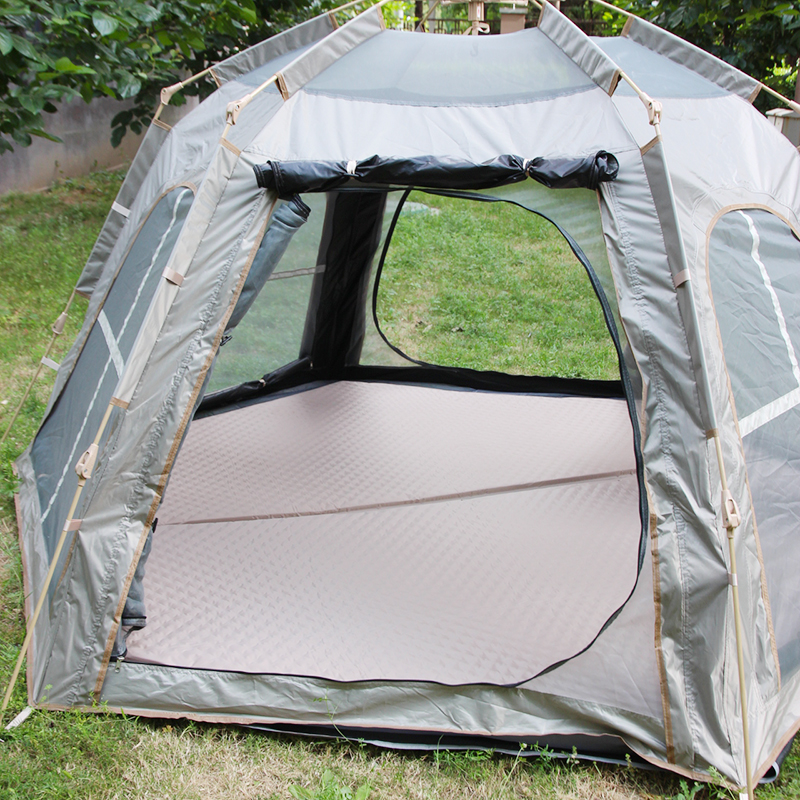 加厚充氣墊六角帳篷內睡墊