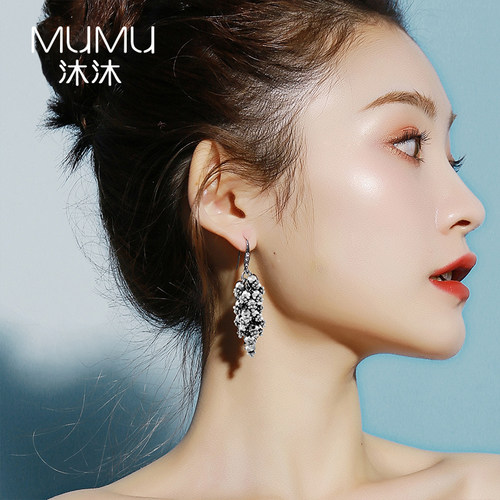 2025新款潮女手工耳环韩国高级