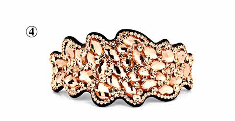 Accessoire cheveux en Diamant Crystal - Ref 1201898 Image 3