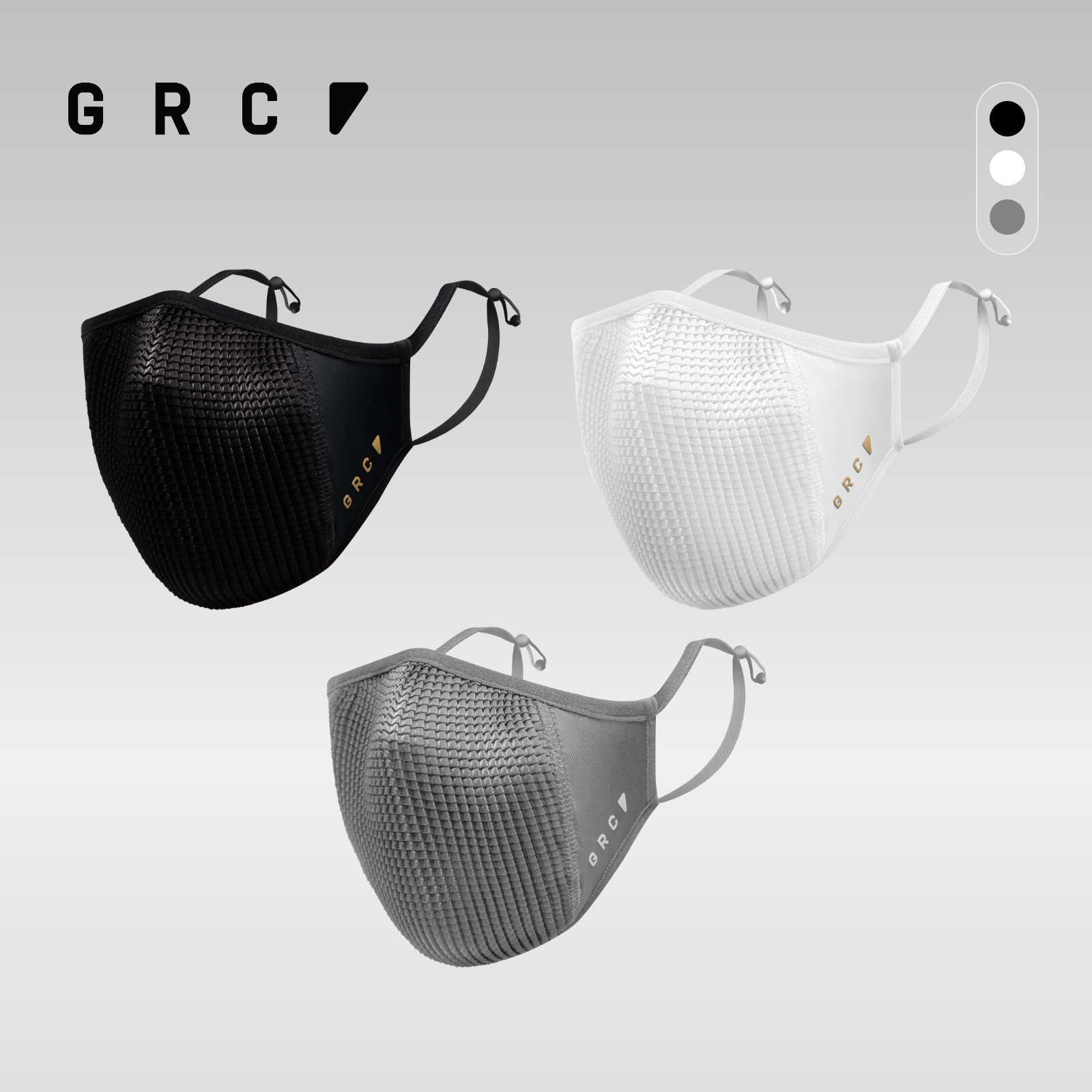 GRC春夏新款3D仿生设计透气面罩防晒尘公路车自行车骑行口罩男女