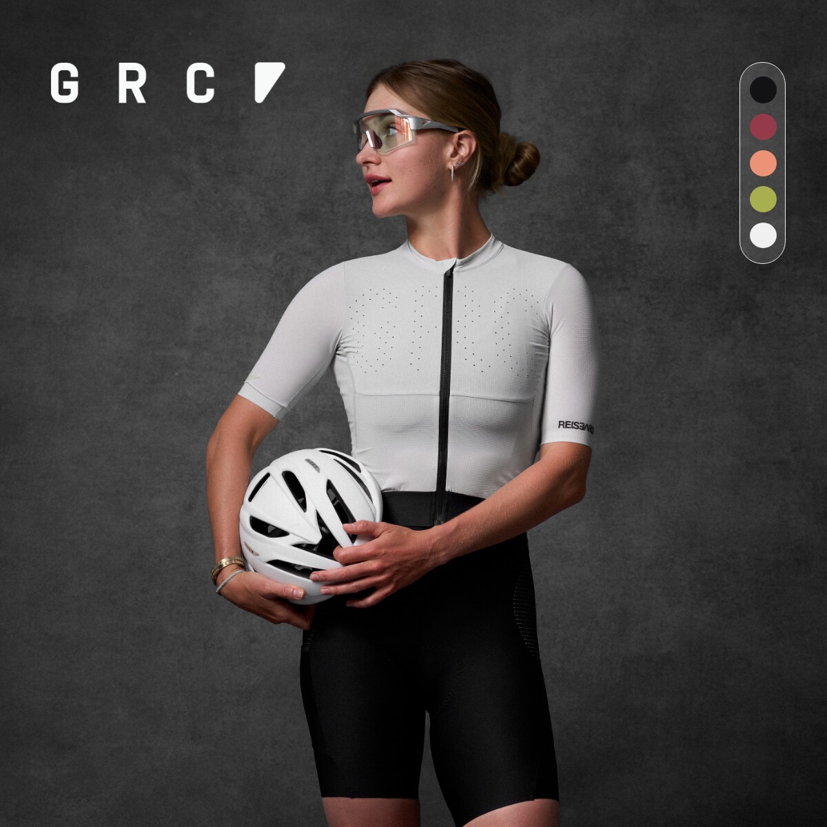 GRC桀骜无尽春夏新款RESEARCH公路自行车骑行短袖上衣骑行服女款
