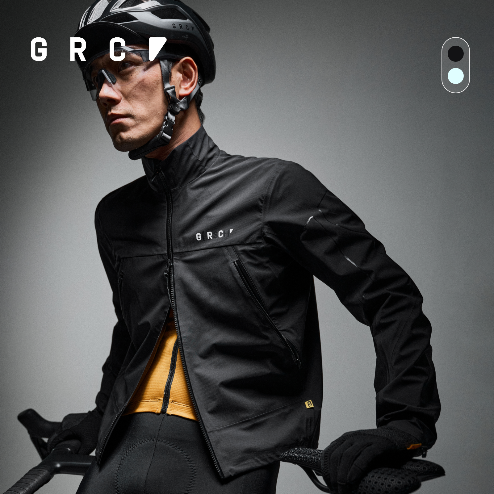 GRC秋冬新款RESEARCH外套服反光透气防风上衣公路自行车骑行风衣