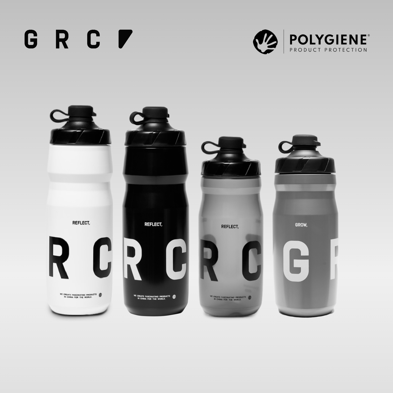 GRC 山地公路车自行车骑行水壶挤压式骑行杯运动专用水杯