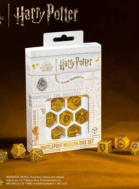 帝企鹅桌游 Q Workshop 哈利波特 跑团 骰子 赫奇帕奇 黄色 现货