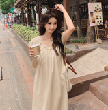 现货【新品】夏季新品法式甜美连衣裙212-1807-P110-K160，女装连衣裙，浙宝285（原212）