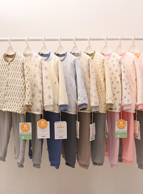 儿童可水洗棉花棉袄棉裤套装男童女童薄款秋冬内胆小学生校服神器