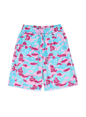 H3LLO FLAG 南海岸South Beach头套幽灵迷彩短裤 男士休闲裤