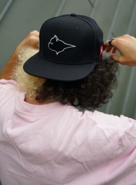 H3LLO FLAG x 信号公路 美国恶霸犬棒球帽 HELLO街头品牌平檐帽