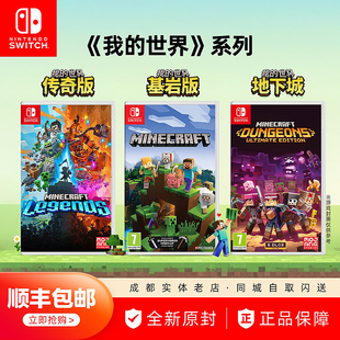 世界 我 Minecraft 基岩版 传奇 任天堂Switch 地下城 NS游戏