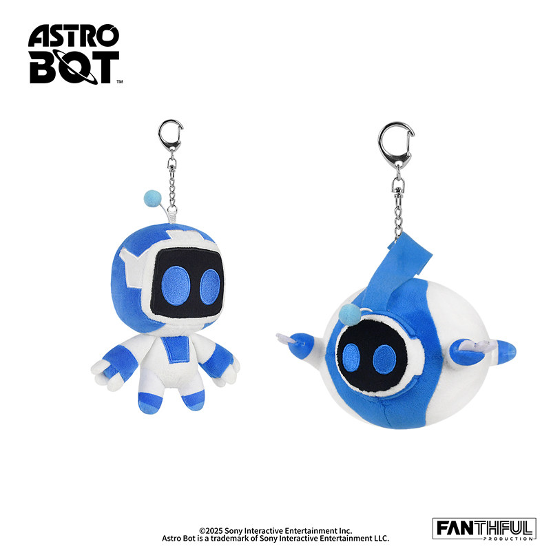 【宇宙机器人】毛绒挂件钥匙扣PlayStation游戏 PS5周边