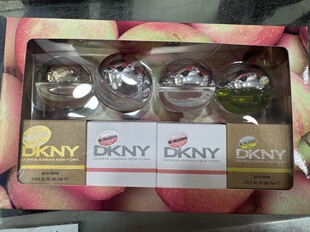 DKNY（唐可娜儿）Be Delicious 苹果香水四件小样套装单瓶7ml