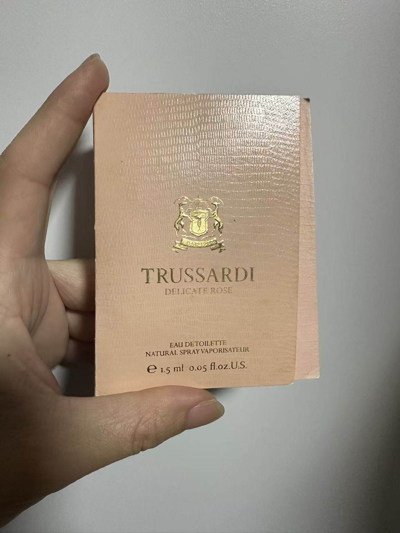 Trussardi Riflesso Blue Vibe雅致玫瑰女香试管1.5ml