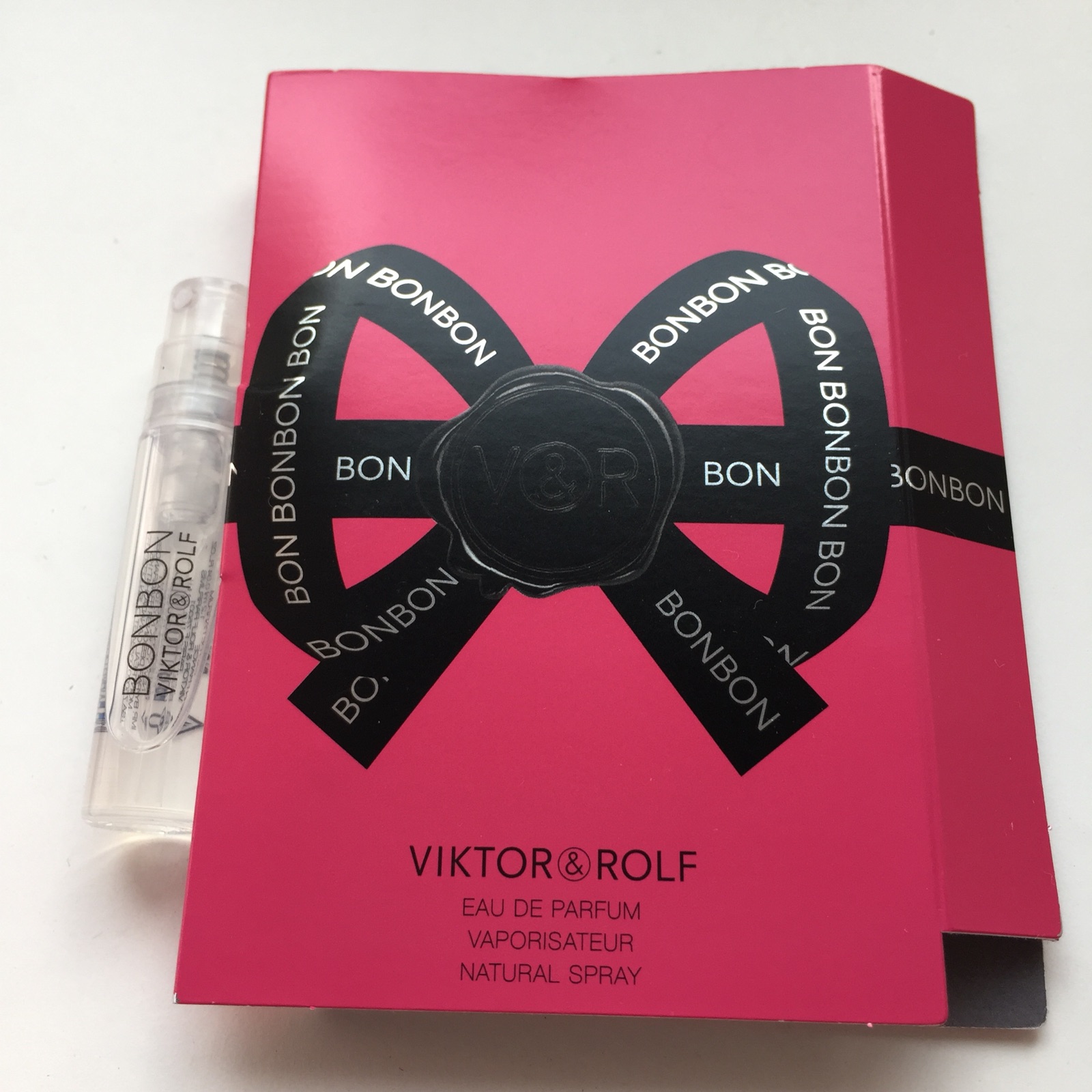 【鄙视假货】Victor rolf 维特&罗夫糖果香水原装试管小样EDP
