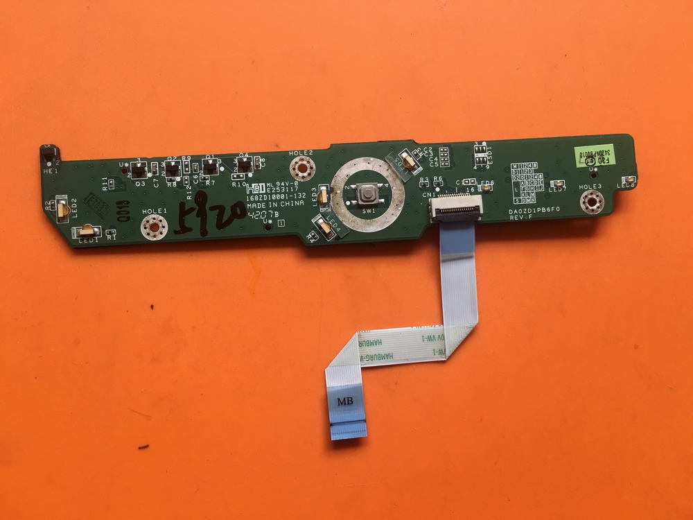 宏基 ACER Aspire AS 5920 5920G 开关板 笔记本开机按键板带线