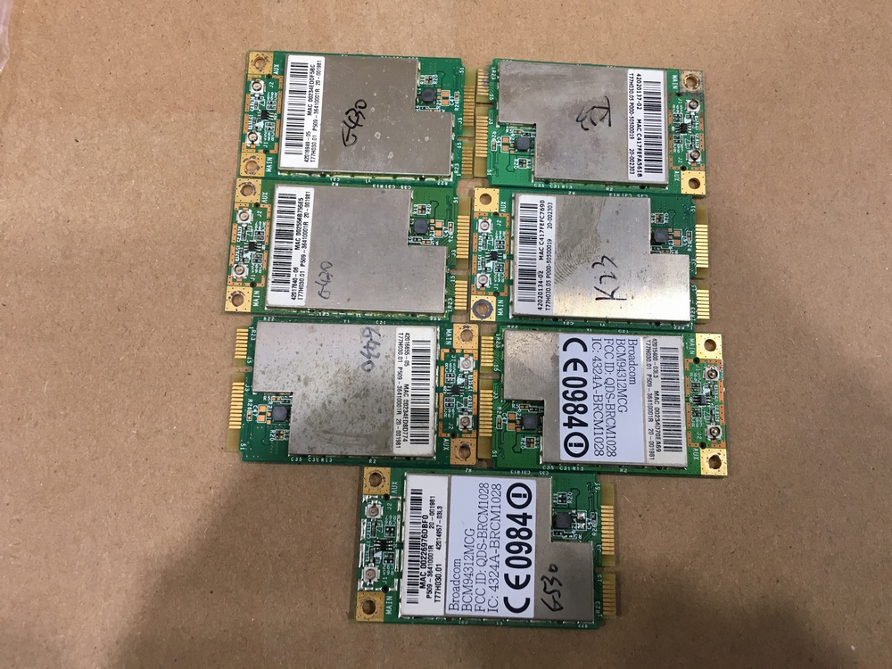 联想G430 G450 G530 Y430 Y530 Y730 Y330 K23笔记本无线内置网卡