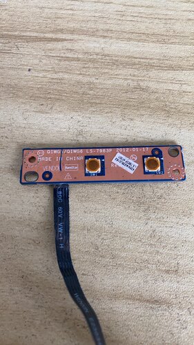 lenovo联想 G580 G585 G480 G485 开关板 开机按键 小板 LS-7983P
