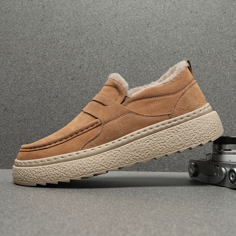 棉鞋男款加绒加厚雪地靴男2025新款冬季东北男士外穿冬鞋大黄棉靴