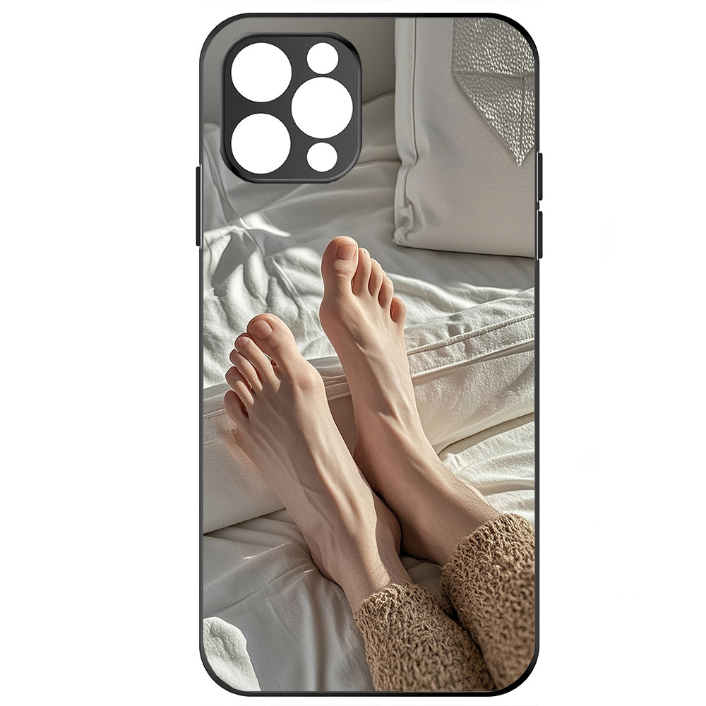 男生性感白嫩大脚手机壳适用16promax苹果15VIVOX90红米note13华为MATE60一加12OPPOReno11荣耀200钢化玻璃