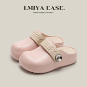 外穿包头凉拖鞋 2026新款 女厚底增高防滑一脚蹬懒人夏季 勃肯鞋 时尚