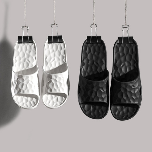 男士防臭夏天浴室洗澡软底拖鞋