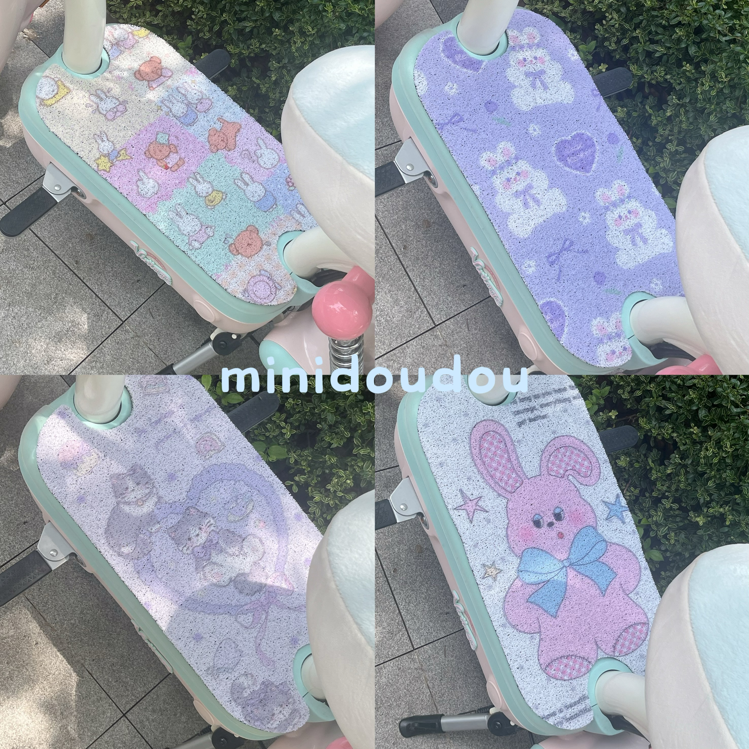 适用于爱玛元宇宙系列play电动车脚踏垫防水防尘电瓶车脚踩垫pro