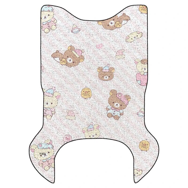 适用雅迪DM30脚垫电动车冠能专用通用脚踏垫踏板脚踩M30-D坐垫套