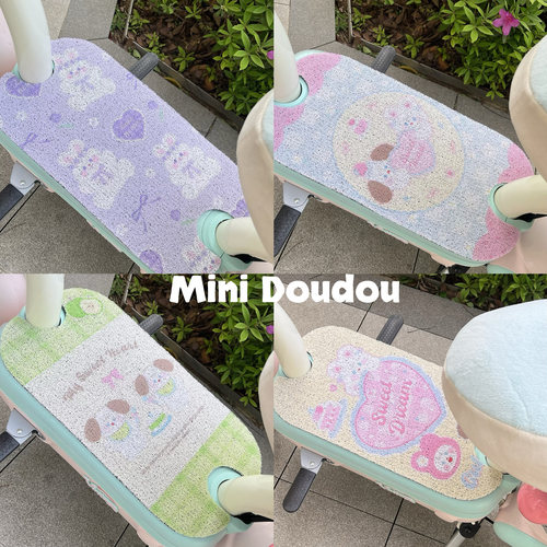 适用于元宇宙专用pro爱玛play电动车脚垫可爱卡通成品爱玛脚垫