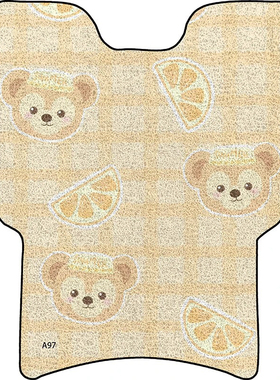 适用于爱玛闪耀mico电动车脚垫TDT2186-1Z脚踏垫防水丝圈踏板垫