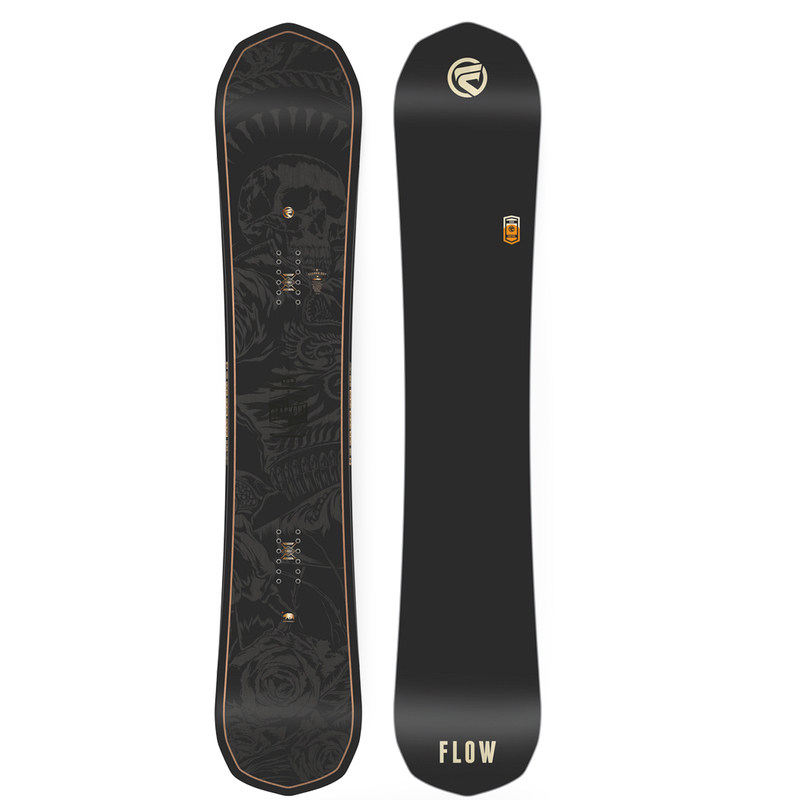 1718美国FLOW单板滑雪板男BlackOut 全能单板滑雪板 石墨板底